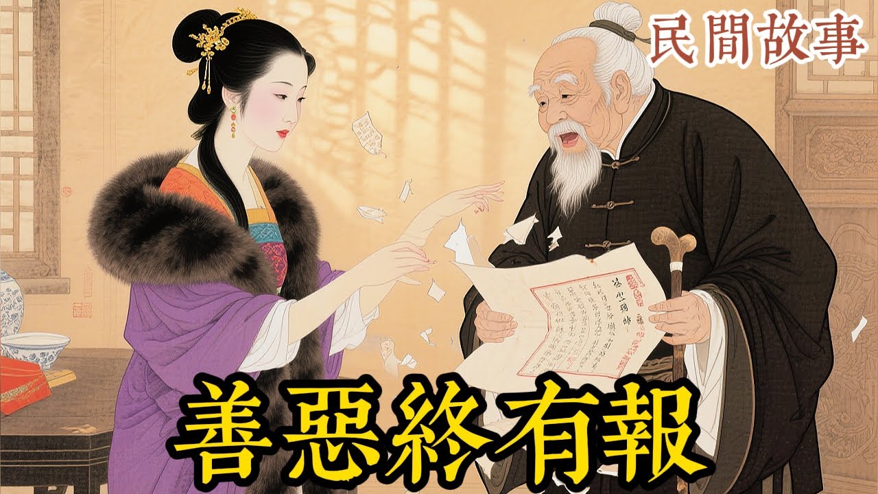 窮丫頭被全村逼上絕路，幸遇貴人成女首富，十年後回家，惡人挨個清算，村長當場嚇暈！ #民间故事 #故事頻道 #听书 #民間故事 #有聲書 #說書 #睡前故事 #情感