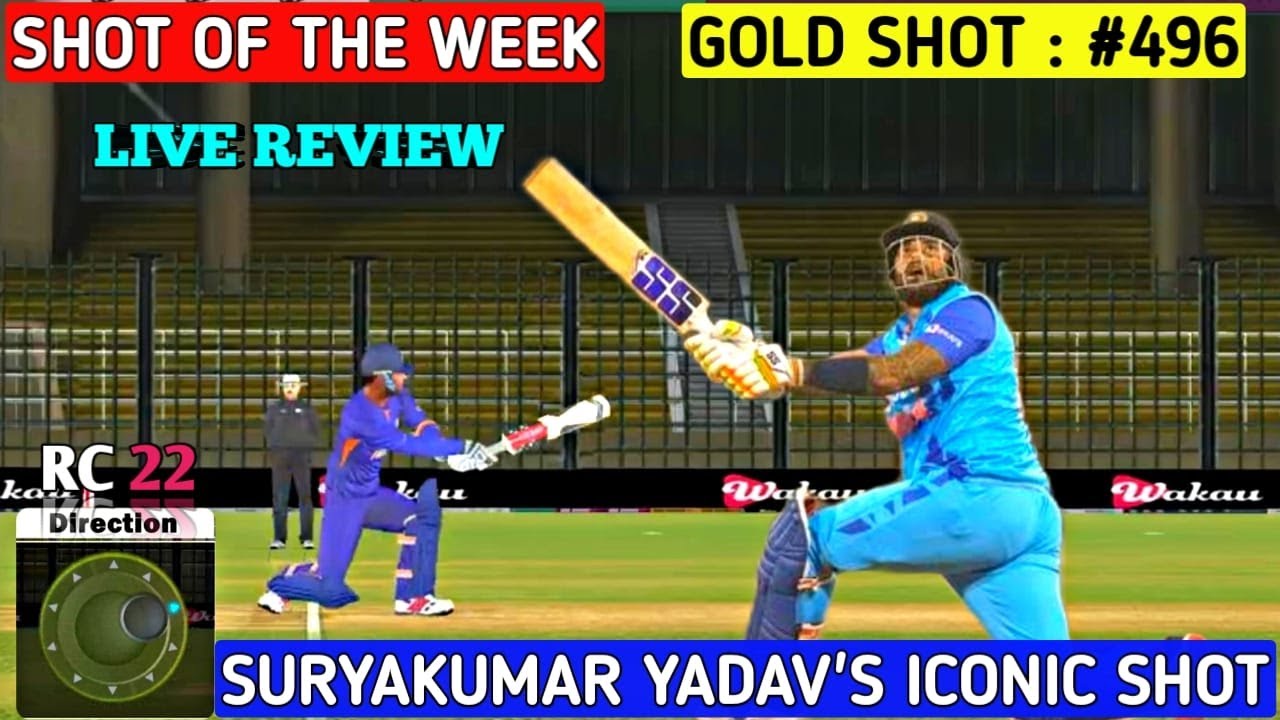 Real Cricket 22 : #496 Shot of the week | Live Review - YouTube