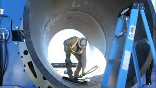 Celebrity Largest Diameter HDPE Pressure Pipe in America: Steinaker Canal Wealth