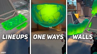 Valorant - Viper Breeze Guide (Lineups, Smokes, Walls)
