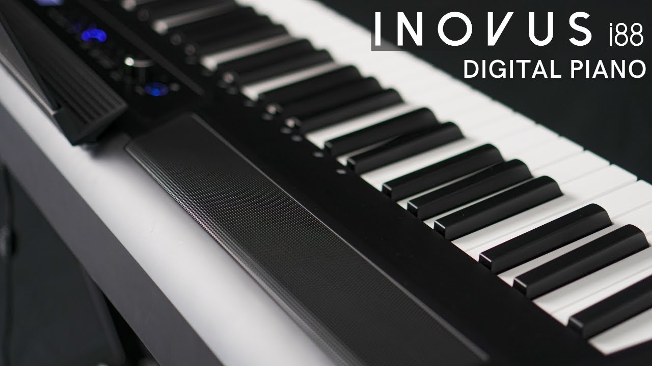 Inovus i88 Digital Piano Feature Packed 88 Weighted Hammer Action