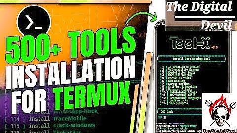 All In One Tool Kit For #Termux - Install 500+ Ethical Hacking Tools In #Termux || Termux Tutorials