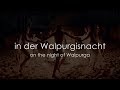 Walpurgisnacht  german lyrics  translation  faun