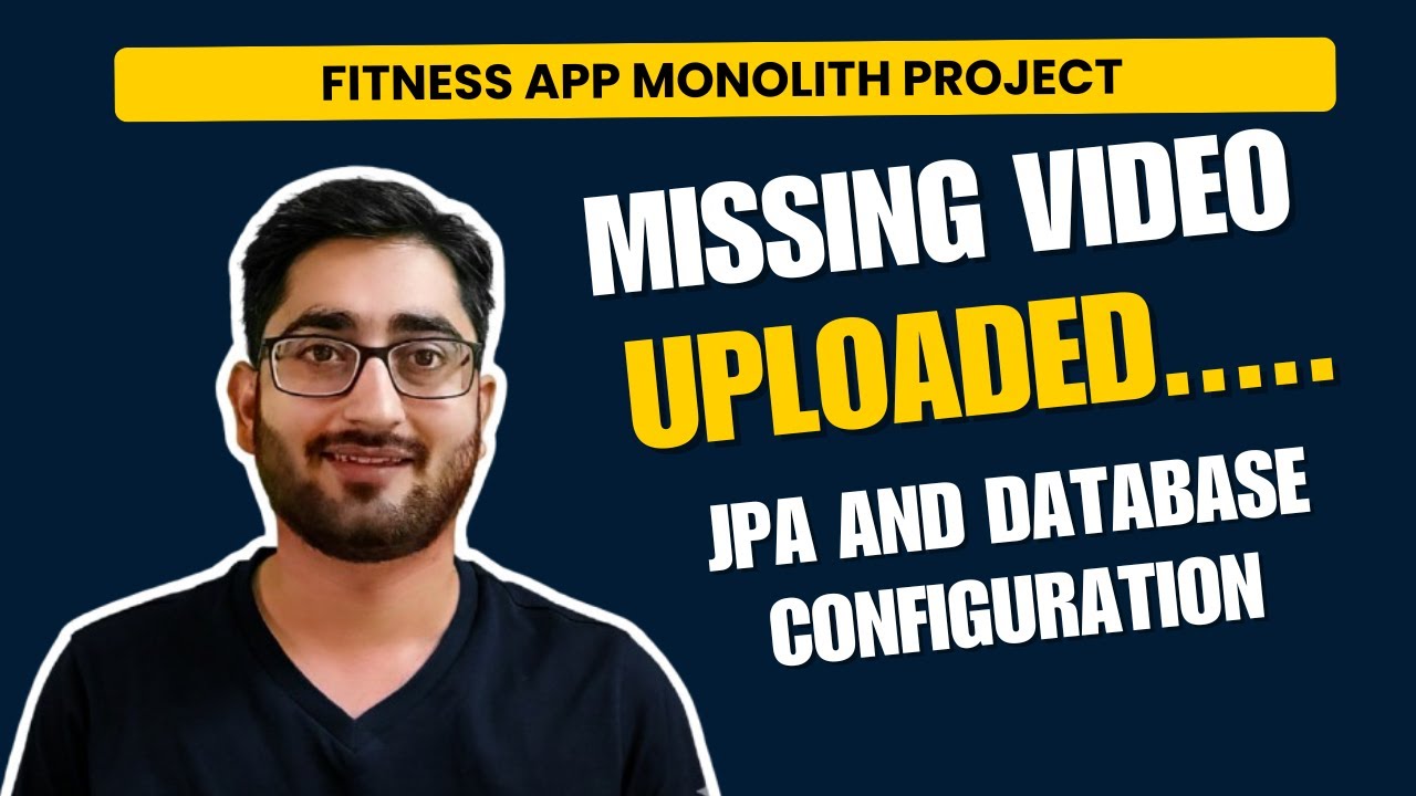 Missing Video | (हिन्दी) Spring Boot 4 Project Course | Build Fitness Tracker