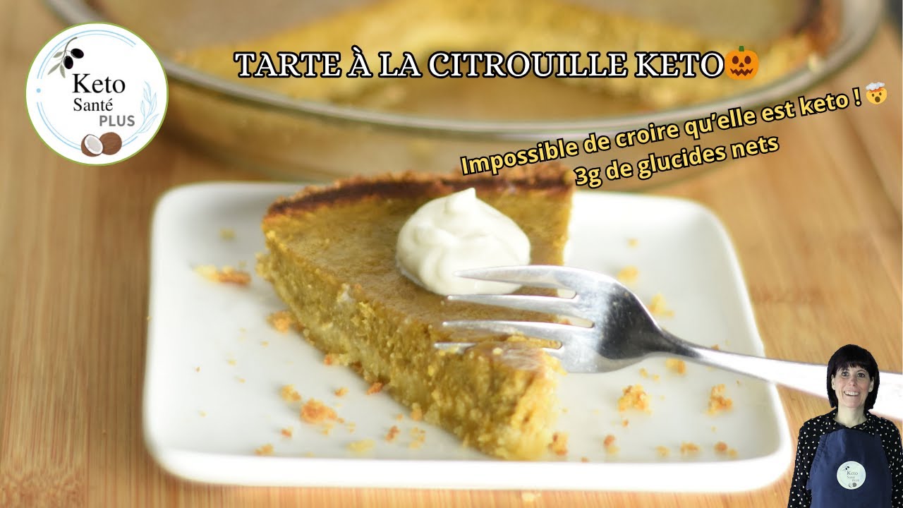 La meilleure tarte à la citrouille keto 🎃 Faible en glucides et sans gluten