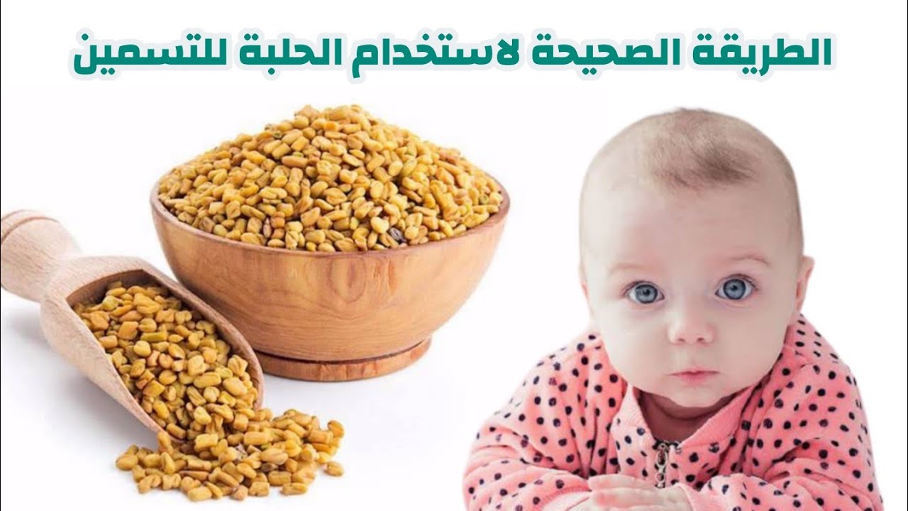 الطريقة الصحيحة لاستخدام الحلبة لزيادة وزن الاطفال - دكتور حاتم فاروق