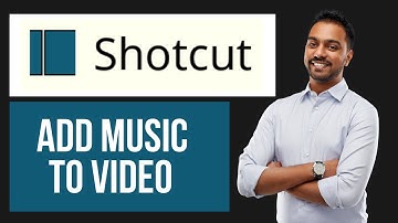 How to Add Music to Video in Shotcut | Insert Audio Track in Shotcut