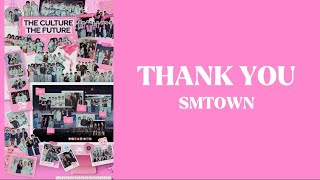 Smtown - Thank You Lyrics Video