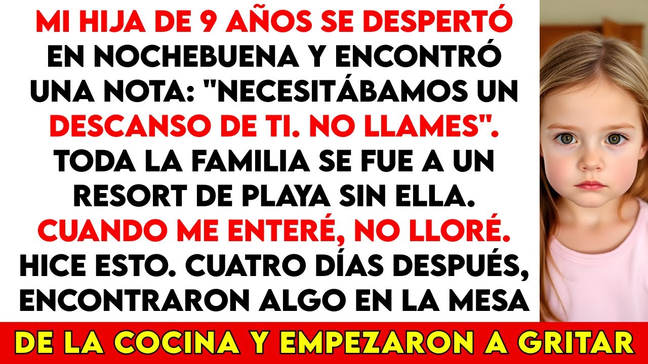 Le Prohibieron A Mi Hijo De 9 Años Venir A Nochebuena  ¡Lo Que Hice Después Los Dejó Atónitos!