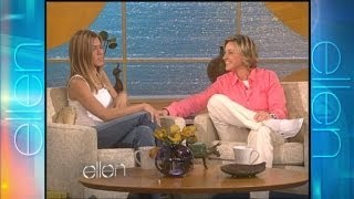 Memorable Moment: Ellen's First Guest, Jennifer Aniston, Pt. 3