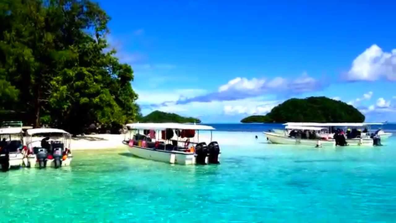 Beautiful landscape of Palau
