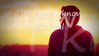 THIS TIME I KNOW IT'S REAL -  Norman Saleet (Lyrics)