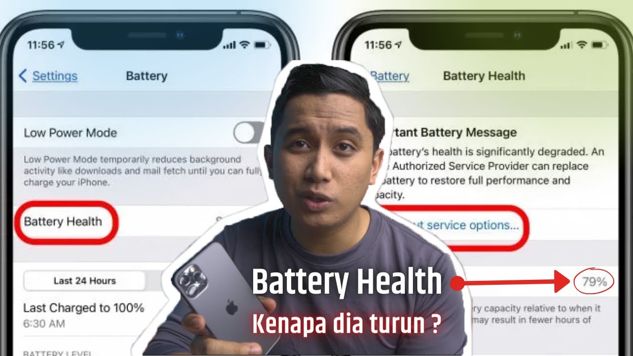 Kenapa iPhone Battery Health Turun!? - YouTube