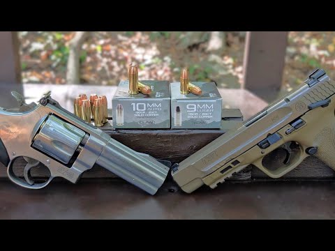 Fort Scott Claw Defense (dangerous Animal) Ballistic Test - 9mm Vs 10mm Does 1 Mm Make A Difference?