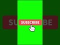 Free HD Subscribe Button Animation #greenscreen @nurprotips