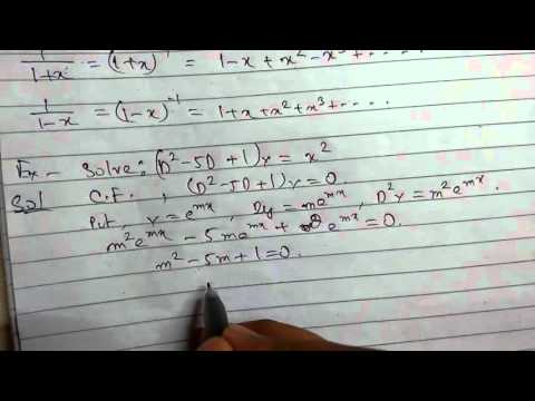 Ordinary Differential Equations