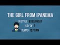 The Girl From Ipanema - Karaoke Bossanova Style