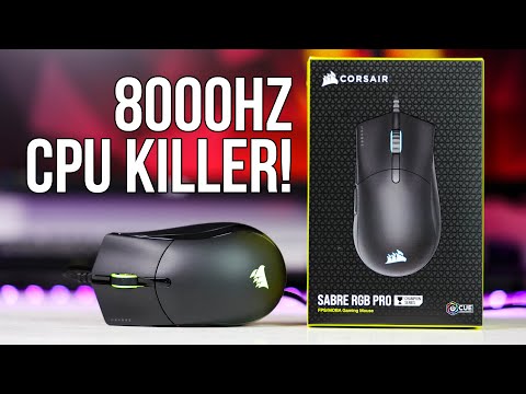 Corsair Sabre RGB Pro - the 8000Hz £50 mouse