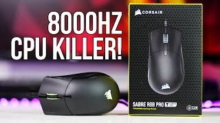 Corsair Sabre RGB Pro - the 8000Hz £50 mouse