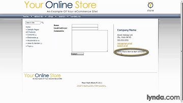 ecommerce php framework, Policies and privacy statements