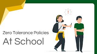 Zero Tolerance Policies at School Animated PowerPoint Slides