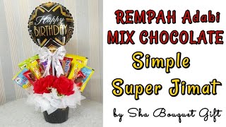 Simple bouquet rempah dan mix coklat ll Buket rempah ll idea bouquet ibu2
