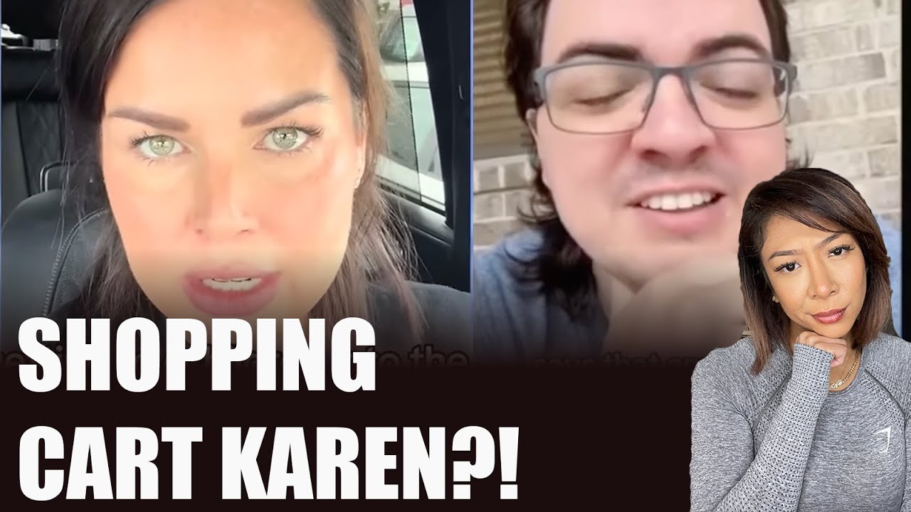 Shopping Cart 'Karen' Gets BACKLASH FOR REFUSING To Return Shopping