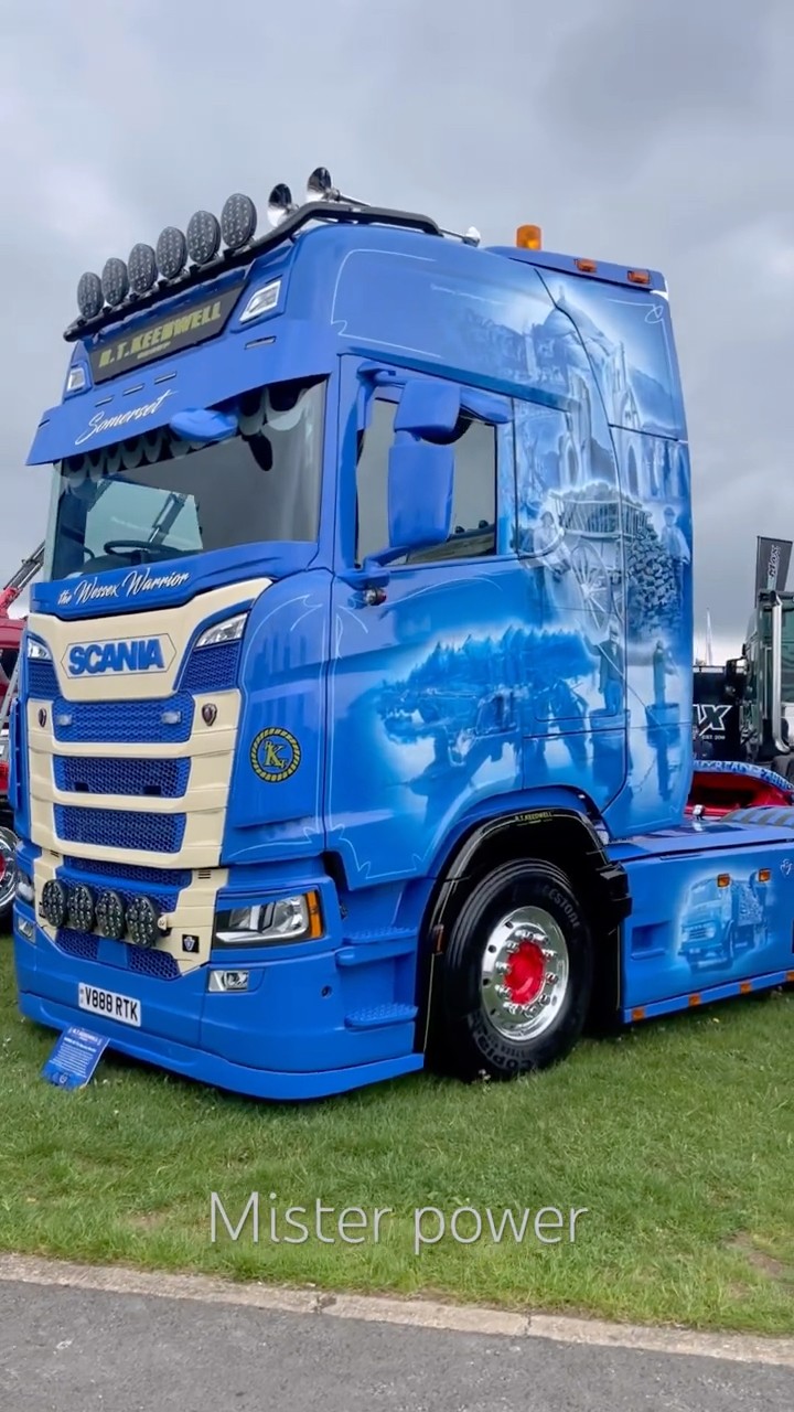 BEAUTIFUL SCANIA from Keedwell😍 #scania #v8 #viral #trending