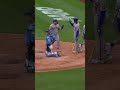 A.J. Ewing hits a go-ahead three-run home run 🚀 #mets #Mlb #baseball #sports #highlights #shorts