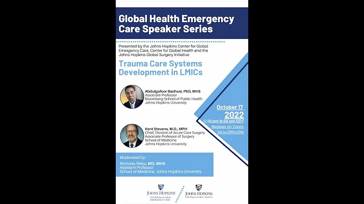 Trauma Care Systems Development in LMICs  Dr. Abdu...