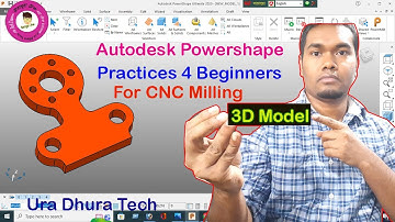 How to create 3D Model For CNC Milling Machine in bangla tutorial.Ura Dhura Tech