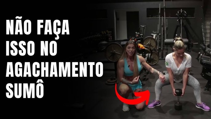 A Mais Fitness - O Agachamento sumô tem como característica, ser