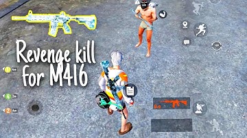 😈 Attitude Revenge kill for M416 Pubg Mobile #shorts #shortvideo #pubg #bgmi @jrsot