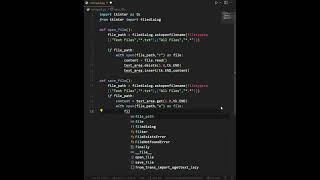 Building Your Own Notepad with Python and Tkinter. #python #programming #viral #shortvideo
