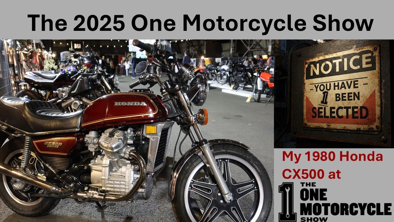 My CX500 at the 2025 One Moto Show - YouTube