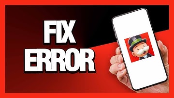 How to Fix Monopoly Go Error - Android & Ios | Final Solution