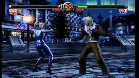 Virtua Fighter 5. Sarah Bryant vs Jacky Bryant