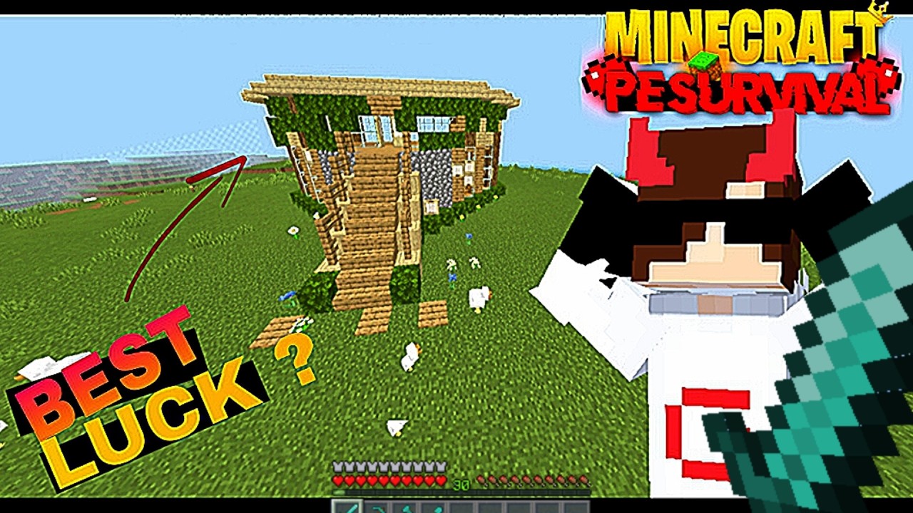 Playing Minecraft for the first time |Minecraft PE Survival Series Ep 1 ...