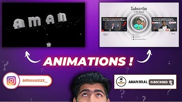 How To Make Intros -Outros-Subscribe Animation For YouTube Videos In Just 3 Minutes (Mobile&Pc)