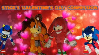 Sonic Plush: Sticks's Valentine's Day Confession! ❤️🧡