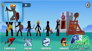 Stickman Battle Empires War Gameplay All Levels (Android, IOS) screenshot 1