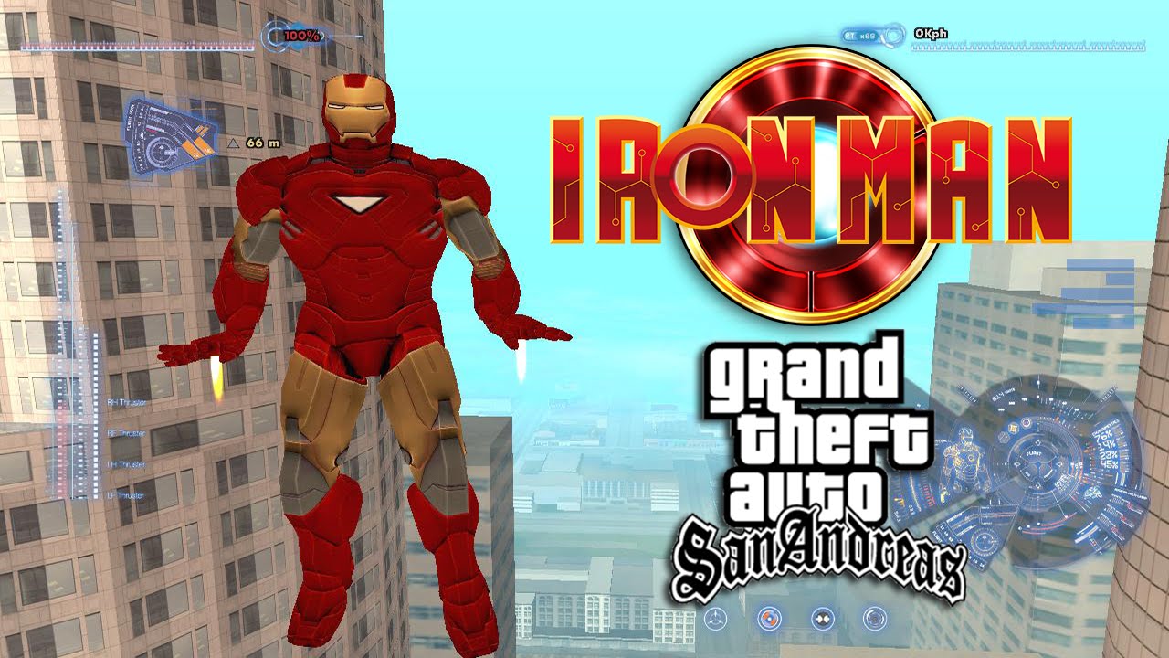 620  Iron Man Mod For Gta San Andreas For Pc  Latest HD