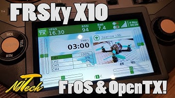 FrSky X10 | FrOS & OpenTX! Review Part 2 - Software.
