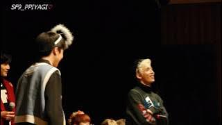 161023 SF9 FEELING SENSATION 강남 팬싸인회 오늘의 니니친구 막내라인 찬희 휘영 애교배틀 (부제: 로운이 형은 누구꺼?)
