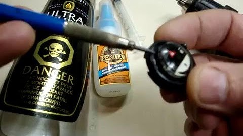 How to remove air bubbles from a compass