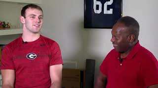 At home with Georgia TE Brock Bowers screenshot 3