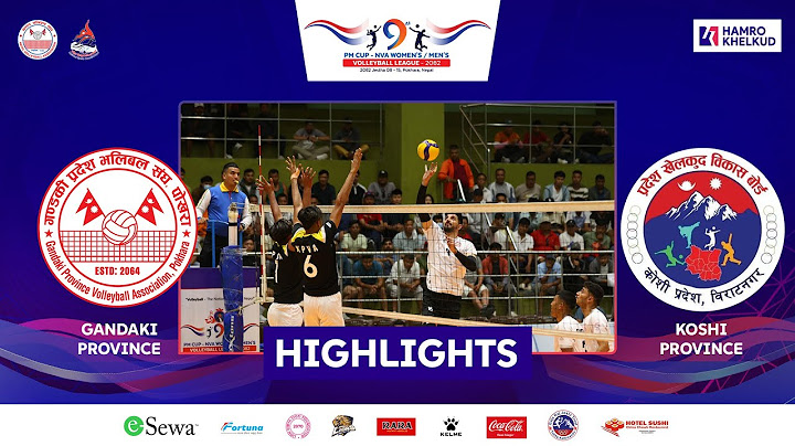 HIGHLIGHTS - Gandaki vs Koshi : Men's M3 : 9th PM Cup NVA League | गण्डकी विरुद्ध कोशी