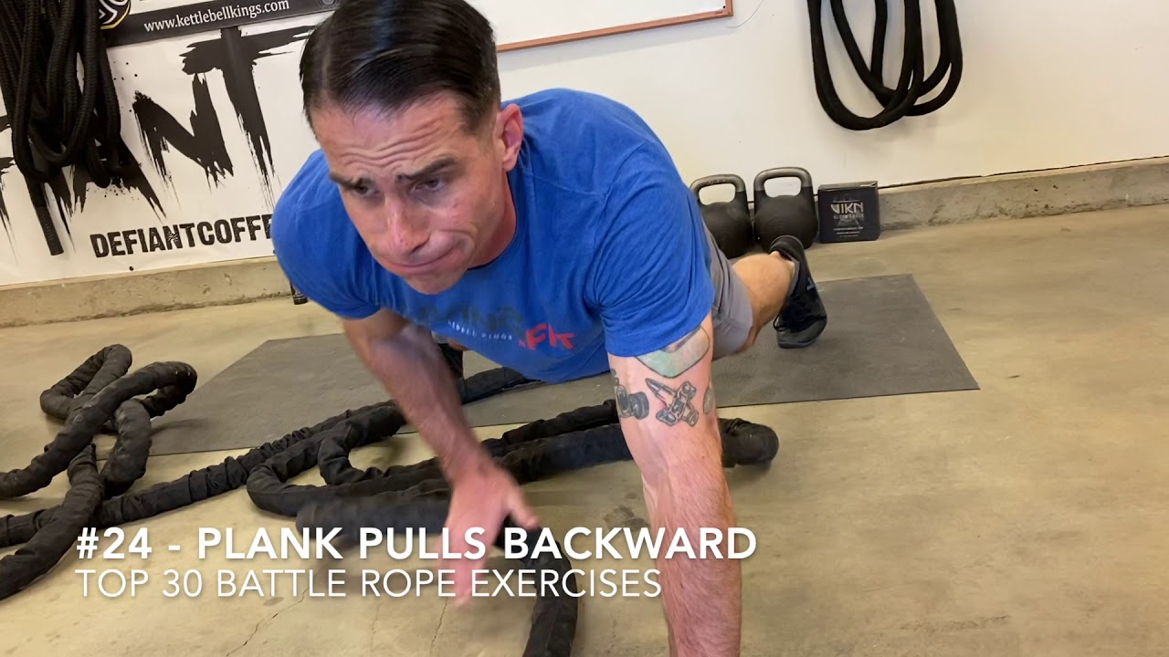 Top 30 Battle Rope Exercises For Power, Strength & Endurance