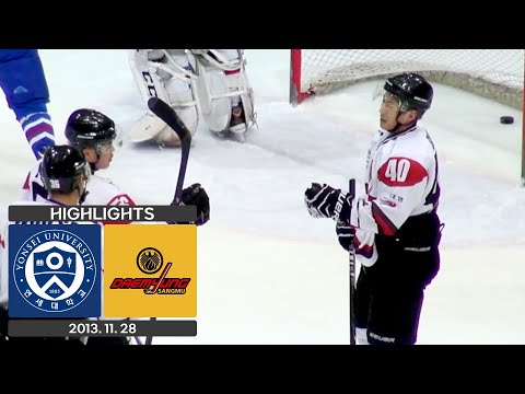 하이라이트 | 연세대 vs 대명상무 | 2013. 11. 28 | 제 68회 전국종합아이스하키선수권대회