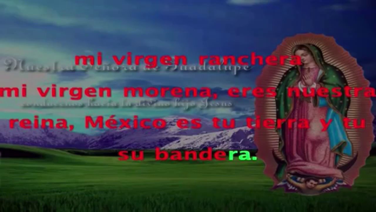 Mi Virgen Ranchera La Dinastia de Tuzantla Karaoke 2017 2018